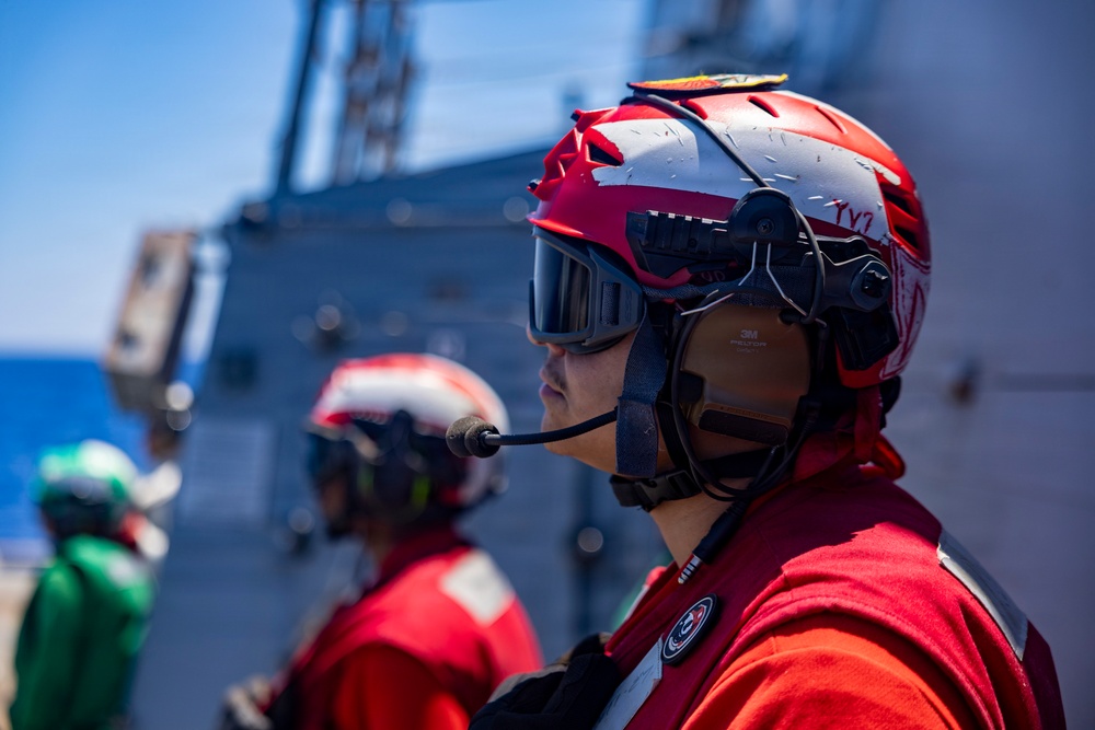 Flight Quarters With (HSM) 79 Aboard USS Roosevelt (DDG 80)