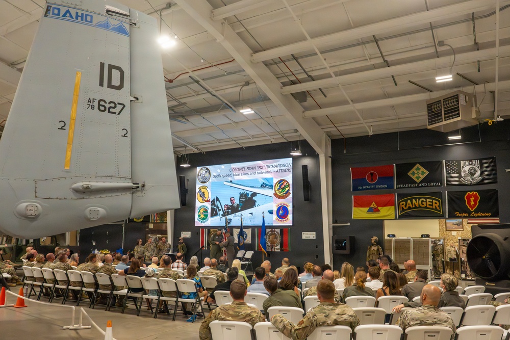 124th Fighter Wing Commander Col. Richardson Retires