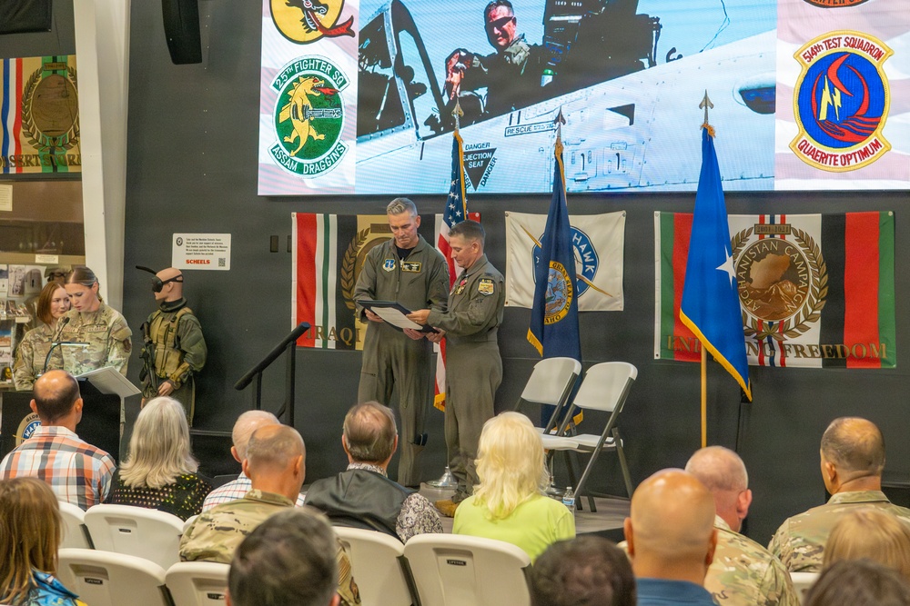 124th Fighter Wing Commander Col. Richardson Retires