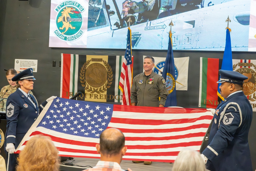 124th Fighter Wing Commander Col. Richardson Retires
