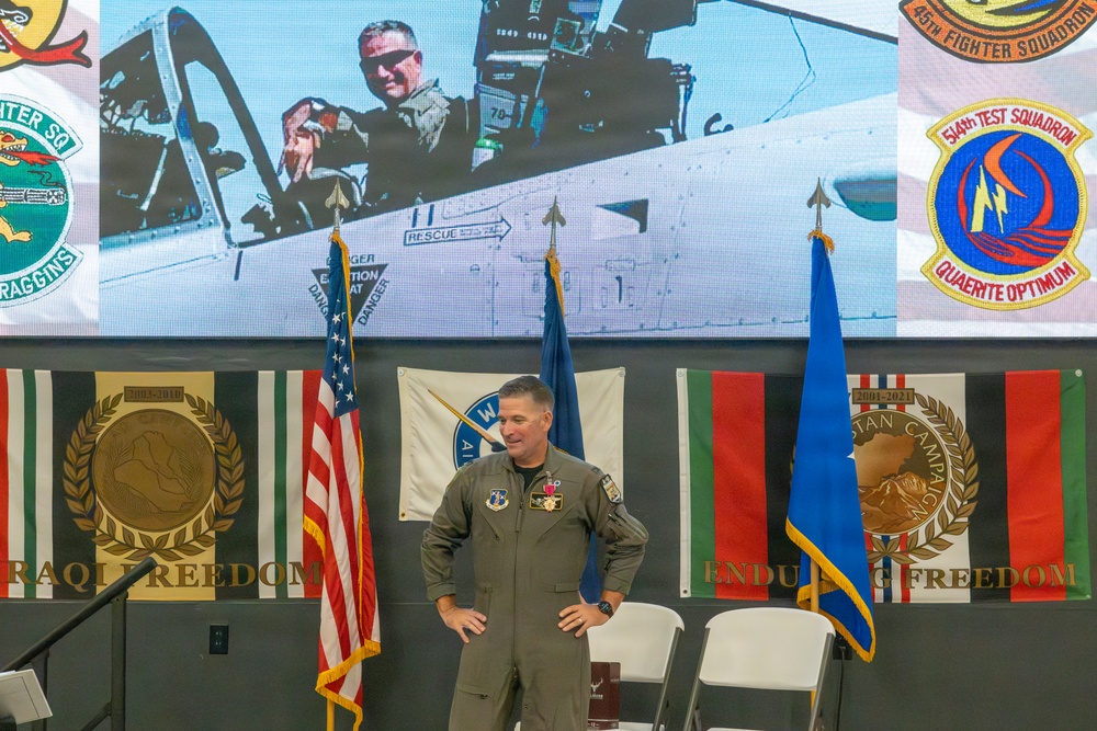 124th Fighter Wing Commander Col. Richardson Retires