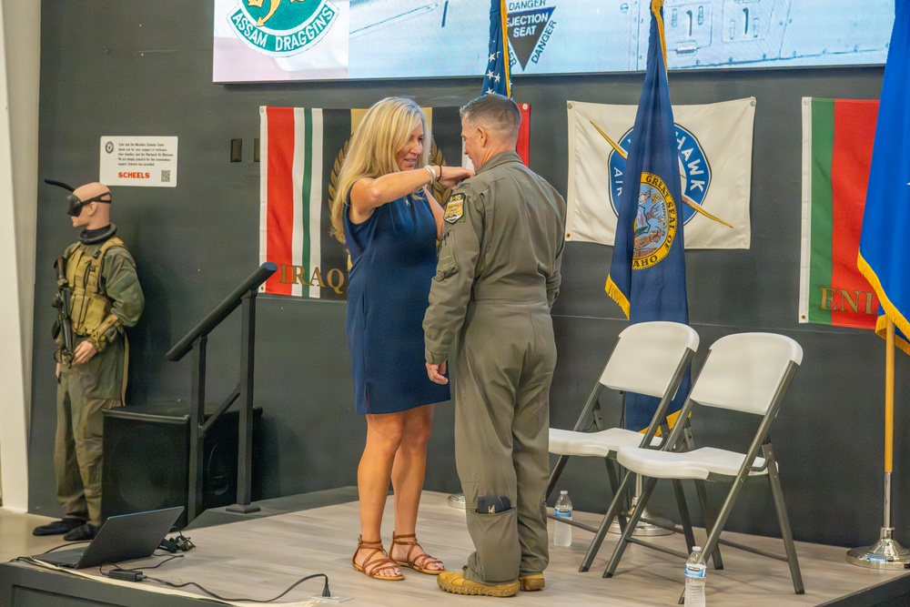124th Fighter Wing Commander Col. Richardson Retires