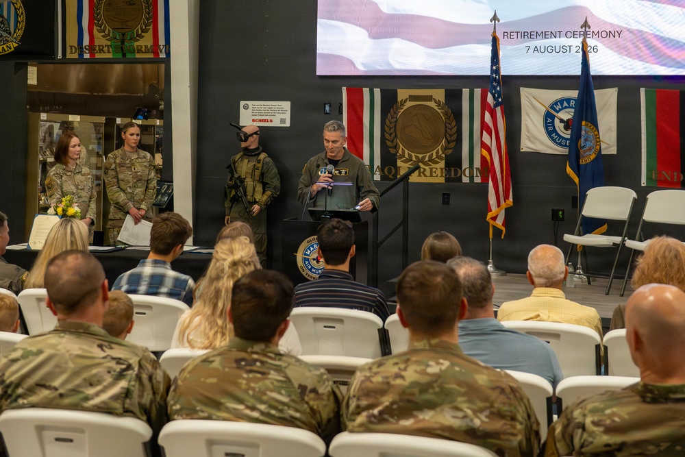 124th Fighter Wing Commander Col. Richardson Retires