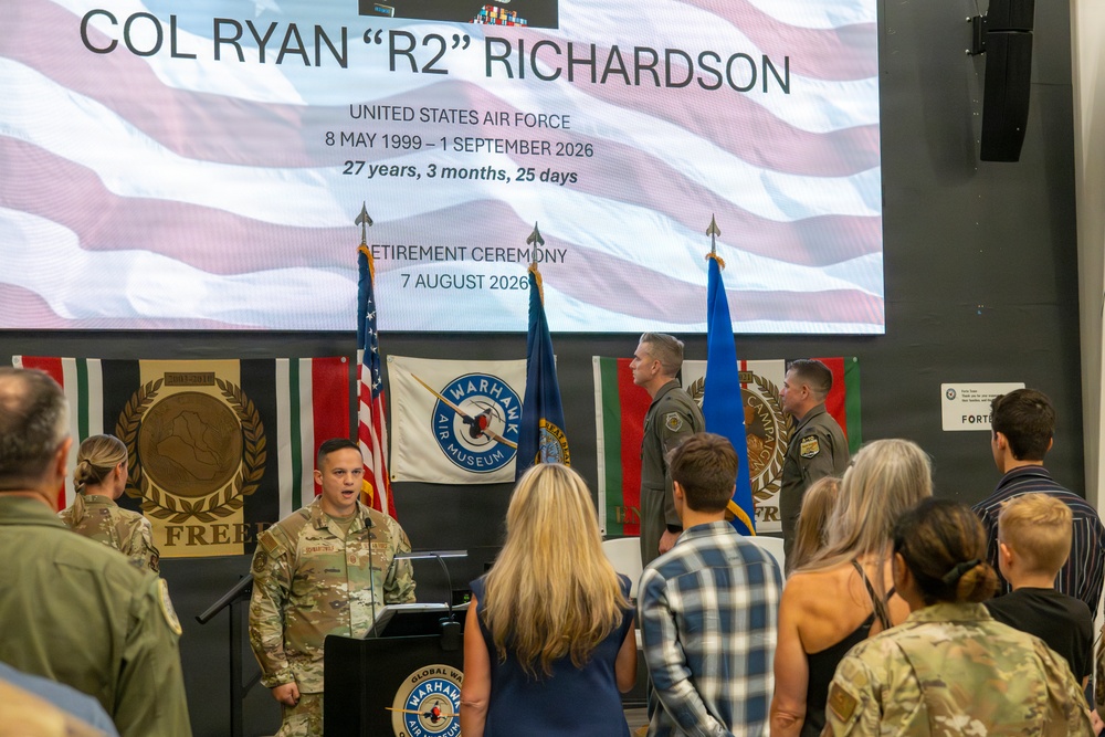 124th Fighter Wing Commander Col. Richardson Retires