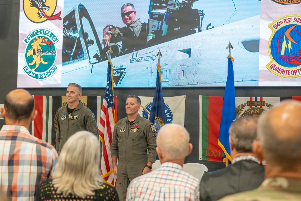 124th Fighter Wing Commander Col. Richardson Retires