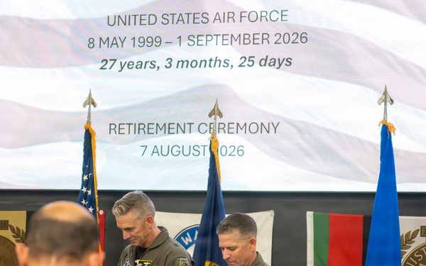 124th Fighter Wing Commander Col. Richardson Retires