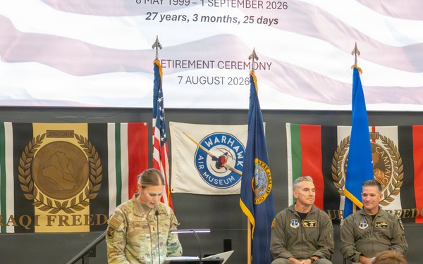124th Fighter Wing Commander Col. Richardson Retires