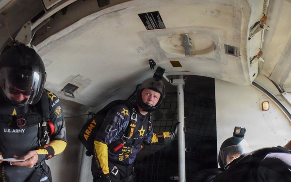 Golden Knights Media Flight Arctic Thunder Open House 2026