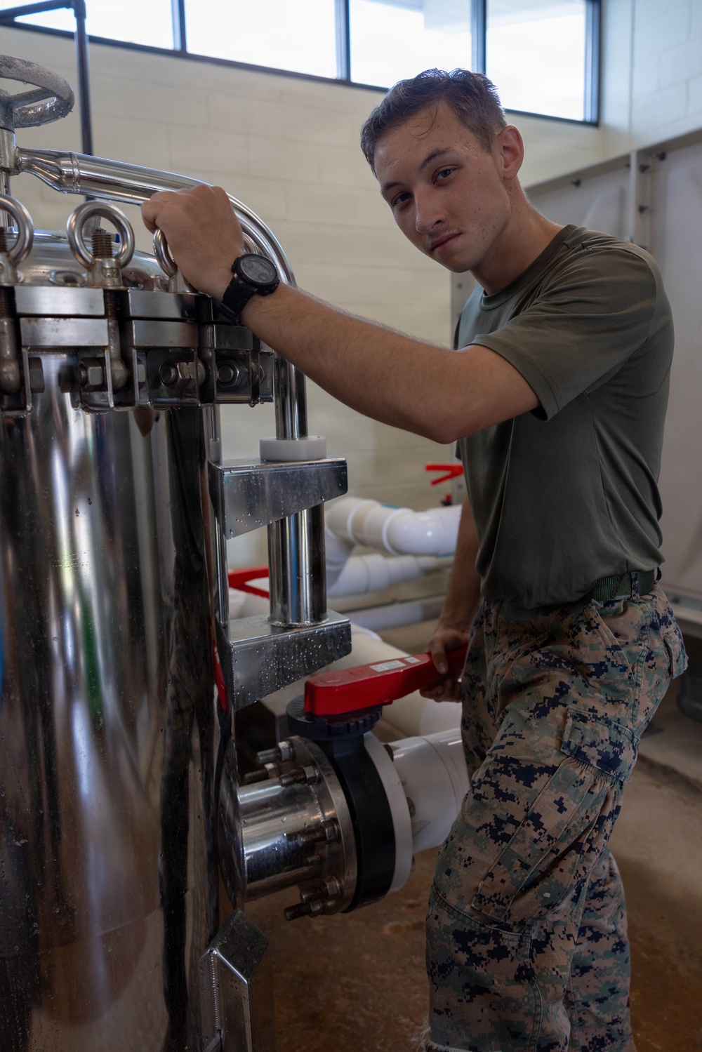 MWSS-171 Marines Partner with Airmen to Maintain Base Infrastructure