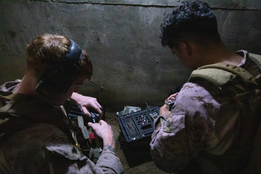 U.S. Marines Conduct Full Spectrum EOD Calls on LPP Goldmine