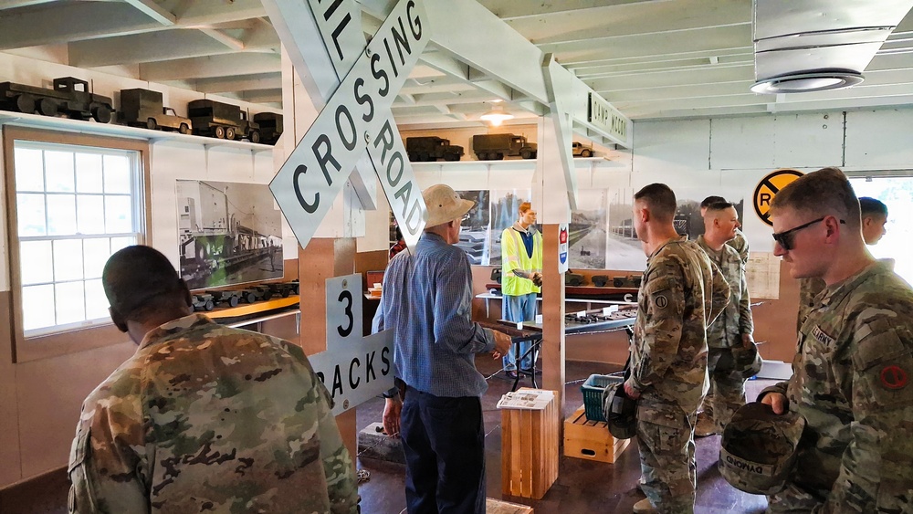 2nd, 411th Logistics Support Battalion connects past, present during Fort McCoy Commemorative Area staff ride