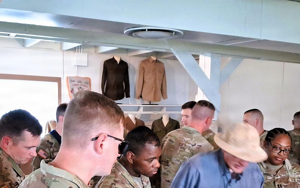 2nd, 411th Logistics Support Battalion connects past, present during Fort McCoy Commemorative Area staff ride