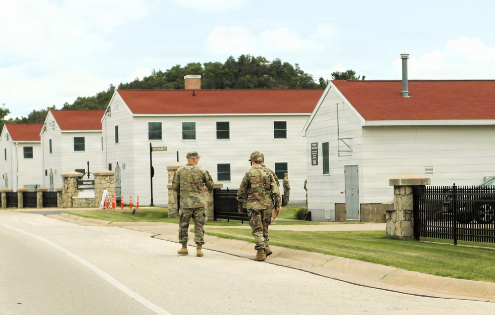 2nd, 411th Logistics Support Battalion connects past, present during Fort McCoy Commemorative Area staff ride