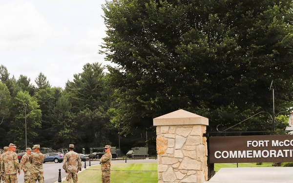 2nd, 411th Logistics Support Battalion connects past, present during Fort McCoy Commemorative Area staff ride