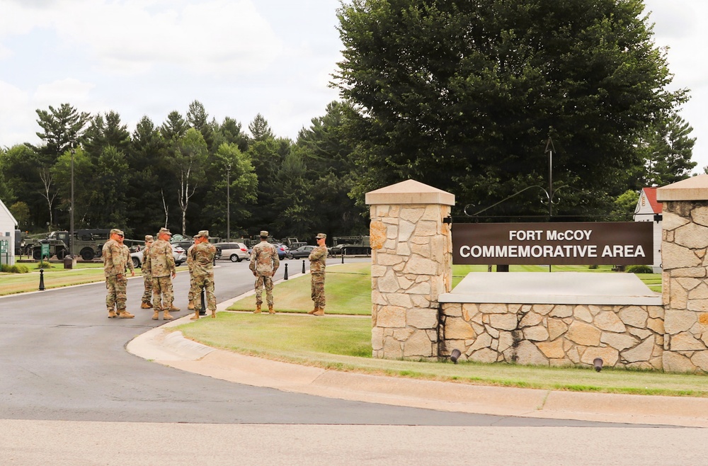 2nd, 411th Logistics Support Battalion connects past, present during Fort McCoy Commemorative Area staff ride