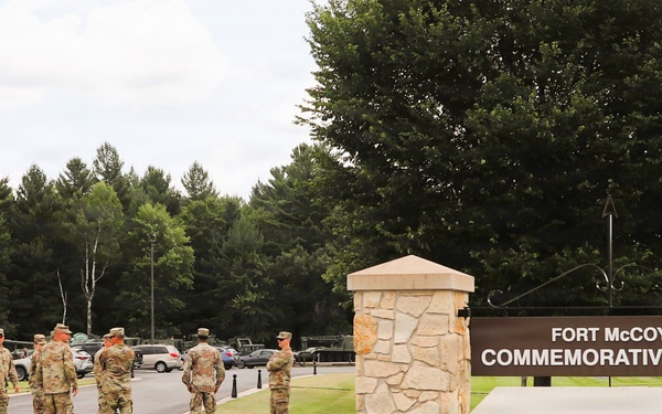 2nd, 411th Logistics Support Battalion connects past, present during Fort McCoy Commemorative Area staff ride
