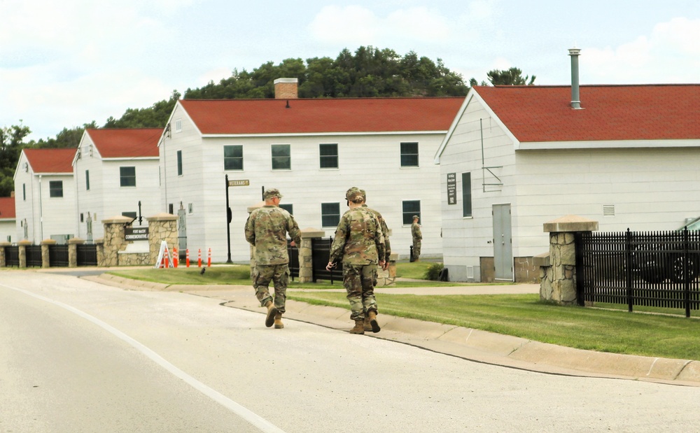 2nd, 411th Logistics Support Battalion connects past, present during Fort McCoy Commemorative Area staff ride