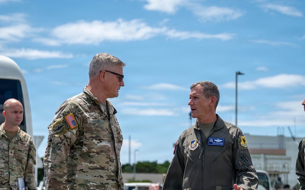 USSOCOM vice commander tours Kadena