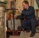 Abraham Lincoln Stands a Sounding and Security Watch