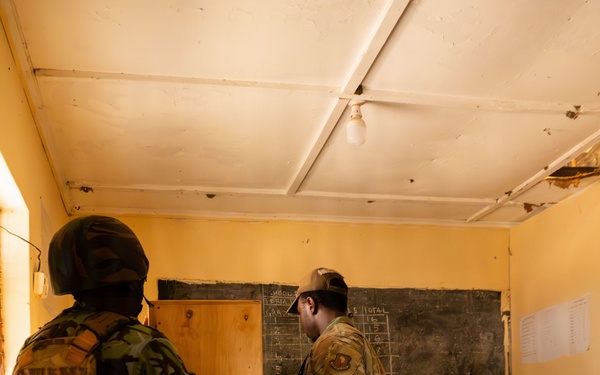 U.S. Soldiers, Airmen and Kenya Defense Forces Support Local Community