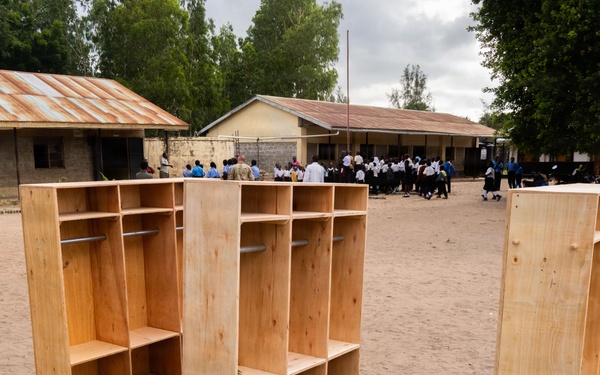 U.S. Soldiers, Airmen and Kenya Defense Forces Support Local Community