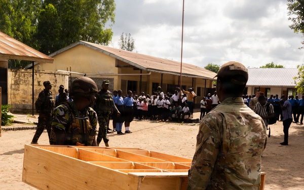 U.S. Soldiers, Airmen and Kenya Defense Forces Support Local Community