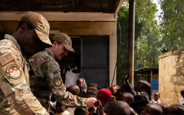 U.S. Soldiers, Airmen and Kenya Defense Forces Support Local Community