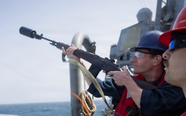 Delbert D. Black Conducts Replenishment-at-Sea with Henry J. Kaiser