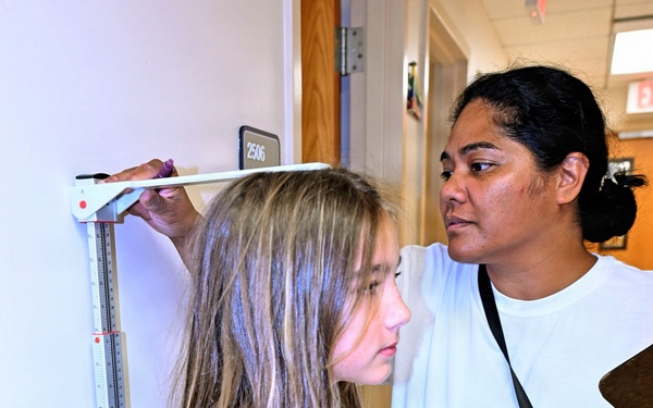 NH Jacksonville holds back-to-school physicals
