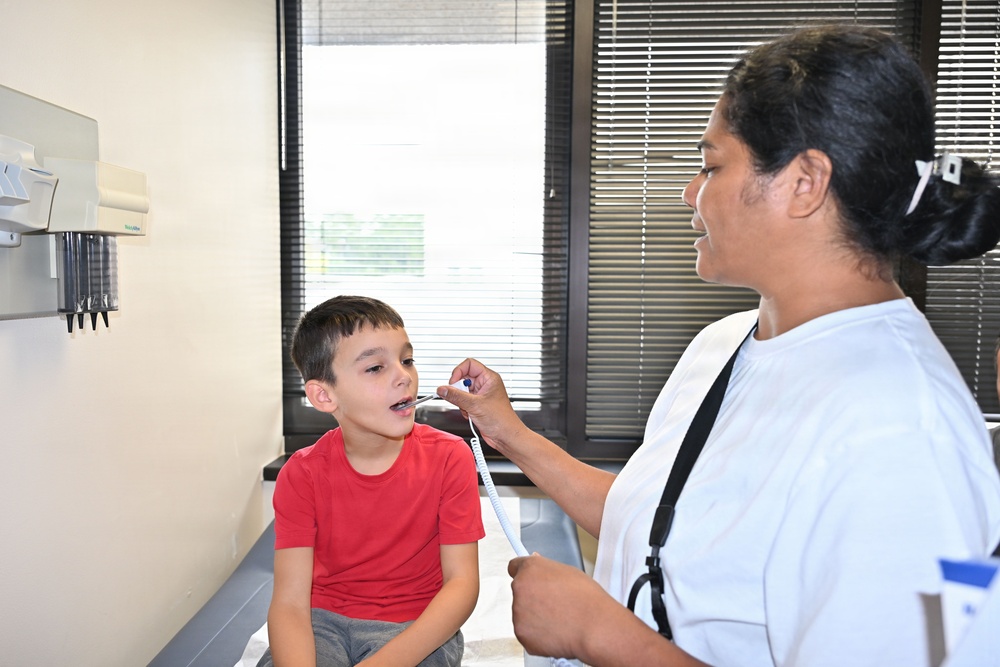 NH Jacksonville holds back-to-school physicals
