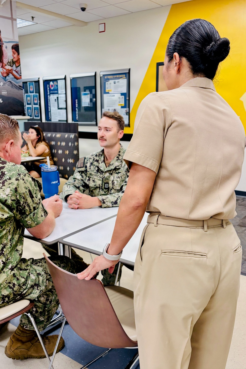 Service Khaki Slacks with Back Pockets Now Available to Female Sailors