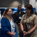 Senior leaders with the Defense Health Agency tour AD-RDA/CAE display during MHSRS 2026