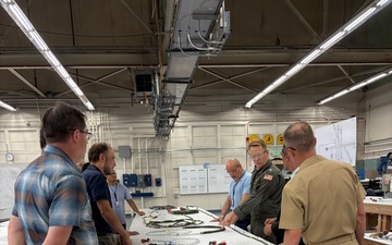 Rear Admiral Ben Reynolds, Deputy Assistant Secretary of the Navy Visits FRCSW