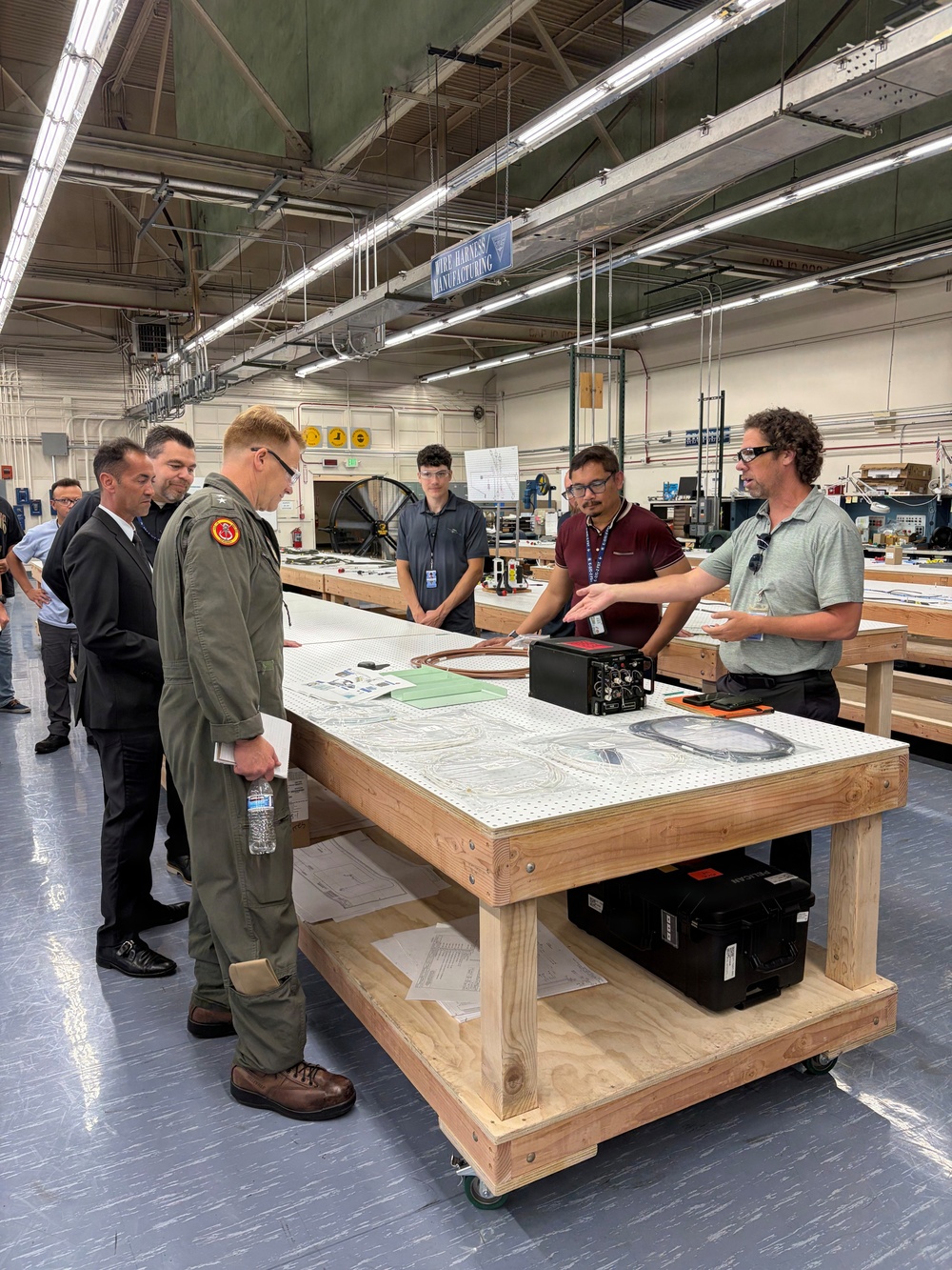 Rear Admiral Ben Reynolds, Deputy Assistant Secretary of the Navy Visits FRCSW