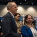 Senior leaders with the Defense Health Agency tour AD-RDA/CAE display during MHSRS 2026