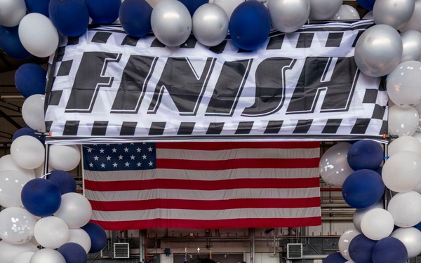“NCO” Final lap during KMC Technical Sergeant Release