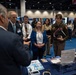 Senior leaders with the Defense Health Agency tour AD-RDA/CAE display during MHSRS 2026