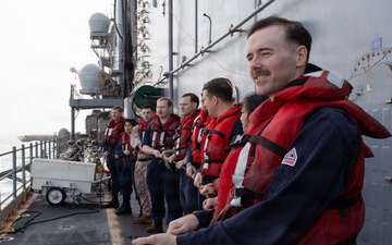 USS Boxer, USNS Arctic Conduct RAS