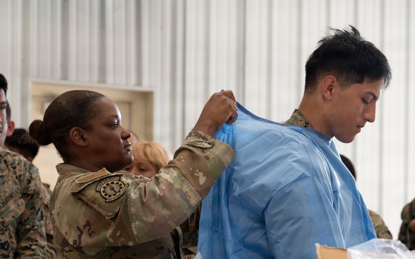 The Expeditionary mortuary process at Northern Strike 26-2