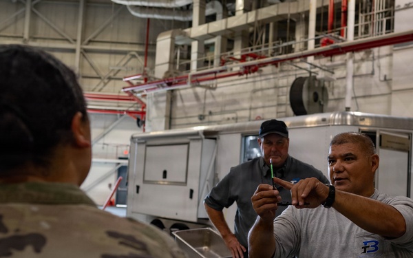 105 FSS mobile kitchen training