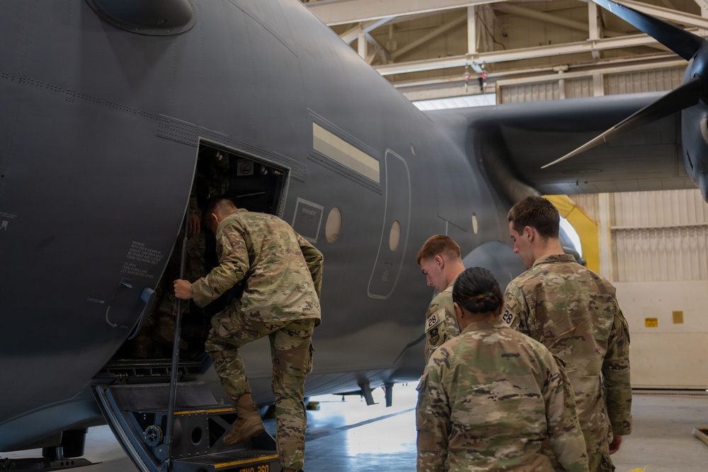USAFA cadets interact with special operations mission