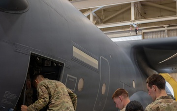 USAFA cadets interact with special operations mission