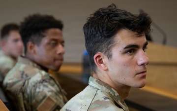 USAFA cadets interact with special operations mission