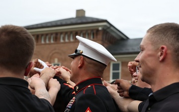 Sgt. Maj. Ruiz Engages with Pennsylvania Recruiters Prior to Evening Parade at 8th &amp; I