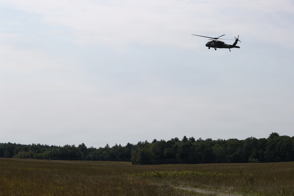 Joint Operations: NH National Guard Conducts Air Insertion Training