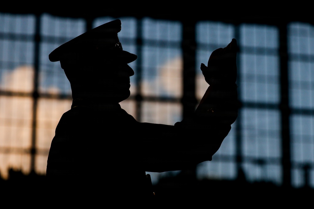 "The Commandant's Own" performs at Drum Corps International World Championships