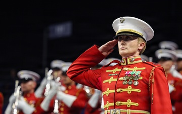 "The Commandant's Own" performs at Drum Corps International World Championships