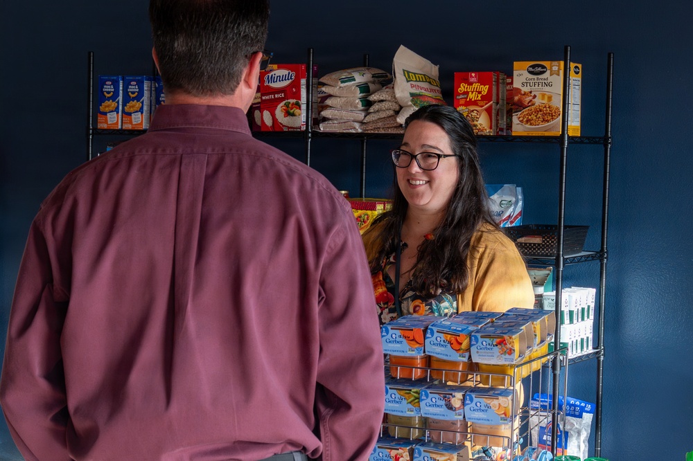 Vandenberg Unveils Food Donation Center