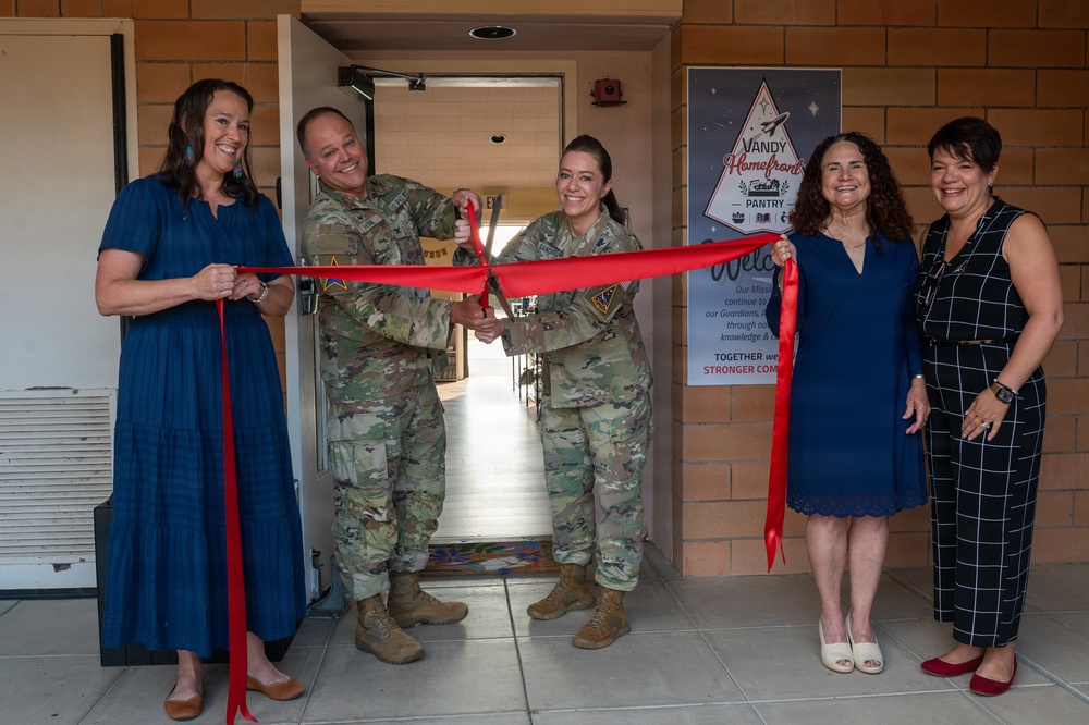 Vandenberg Unveils Food Donation Center