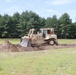 Creating a protective berm for future training